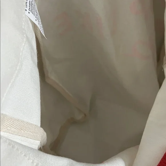 Large Canvas Tote Bag Shop Like A VIP NWOT - Picture 9 of 11